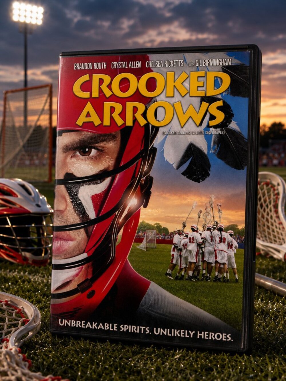 Crooked Arrows (DVD, Region 1) Very Good condition from personal collection!